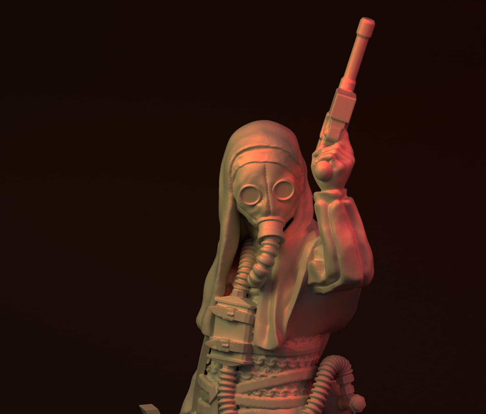 Warrior Nuns - Trench Crusade STL file - Image 2