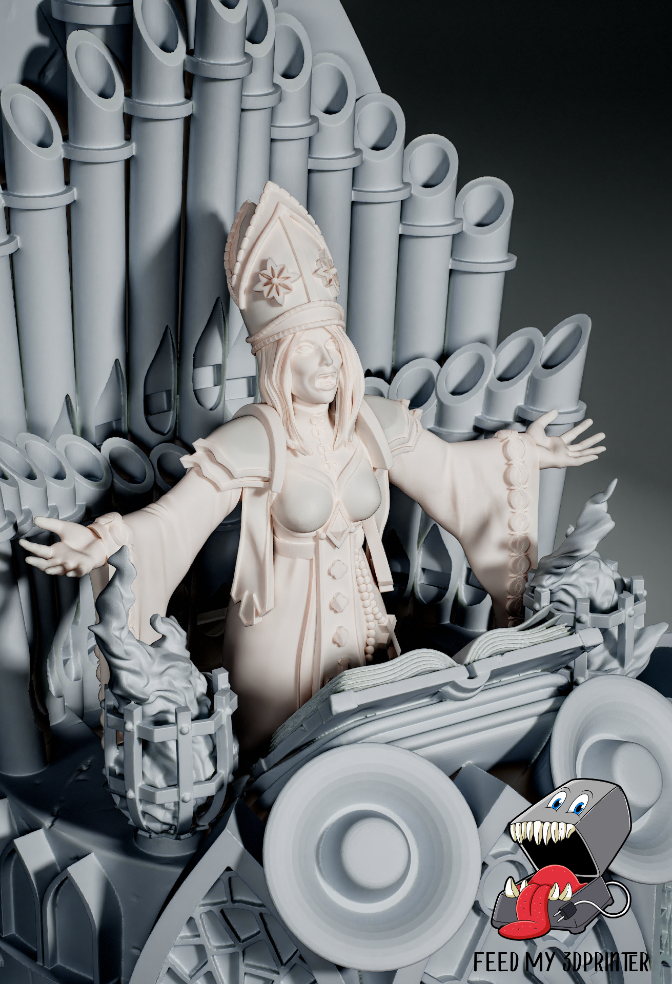 Anchorite Shrine - Warshrine - Trench Crusade STL file - Image 4