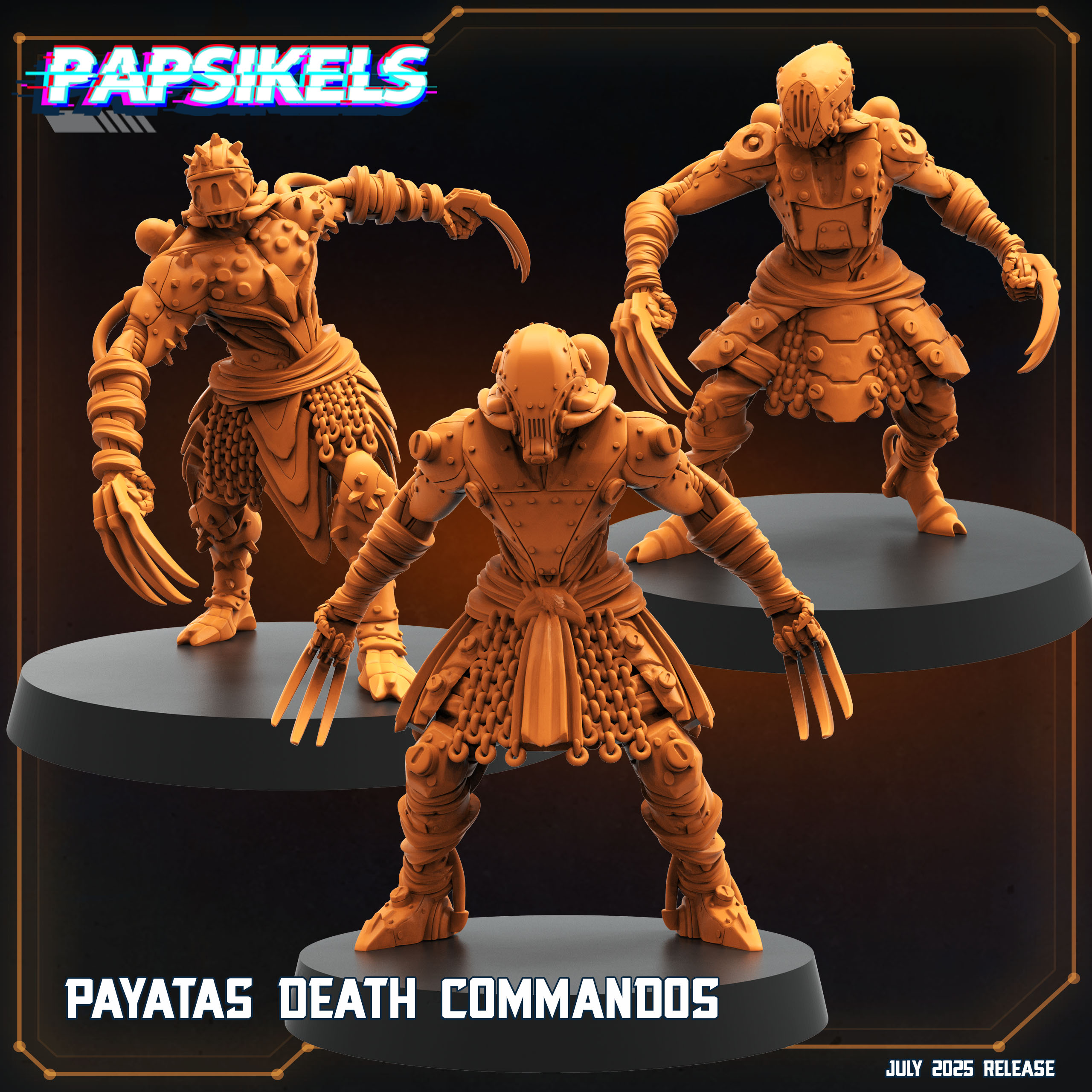 PAYATAS DEATH COMMANDOS - Trench Crusade STL file for Death Commando