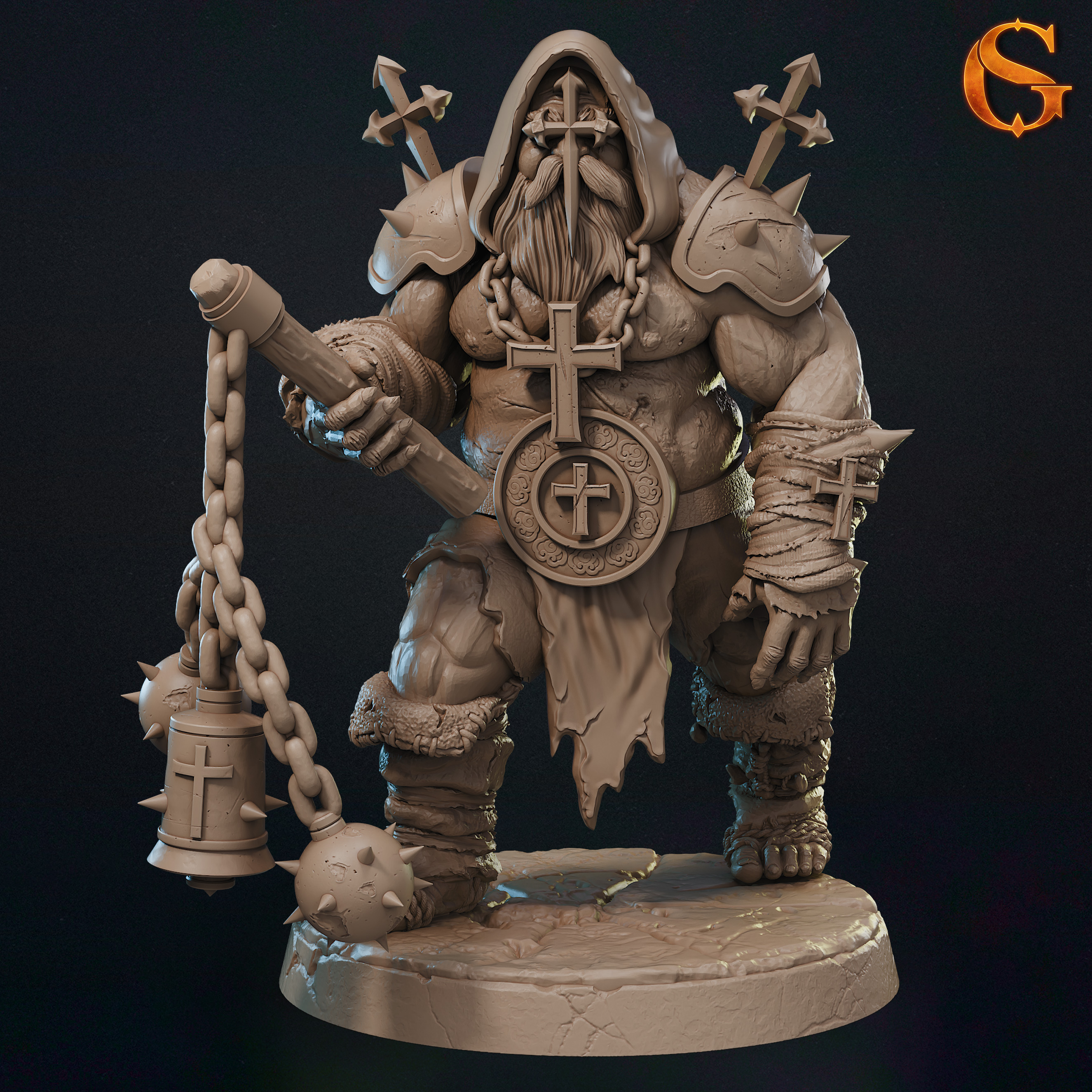 Jotun Listener - Trench Crusade STL file for Communicant