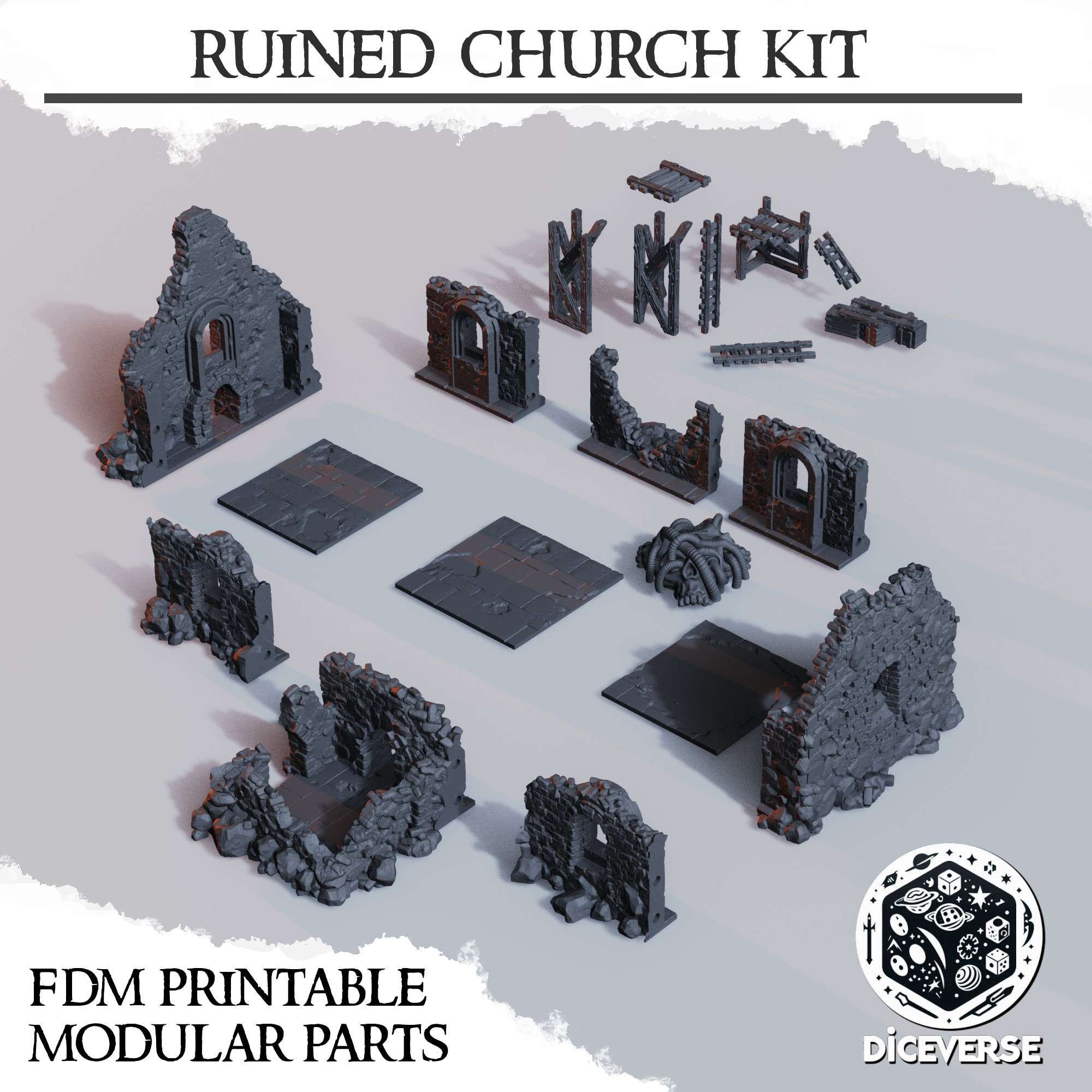 Ruined Church Kit - Image 4