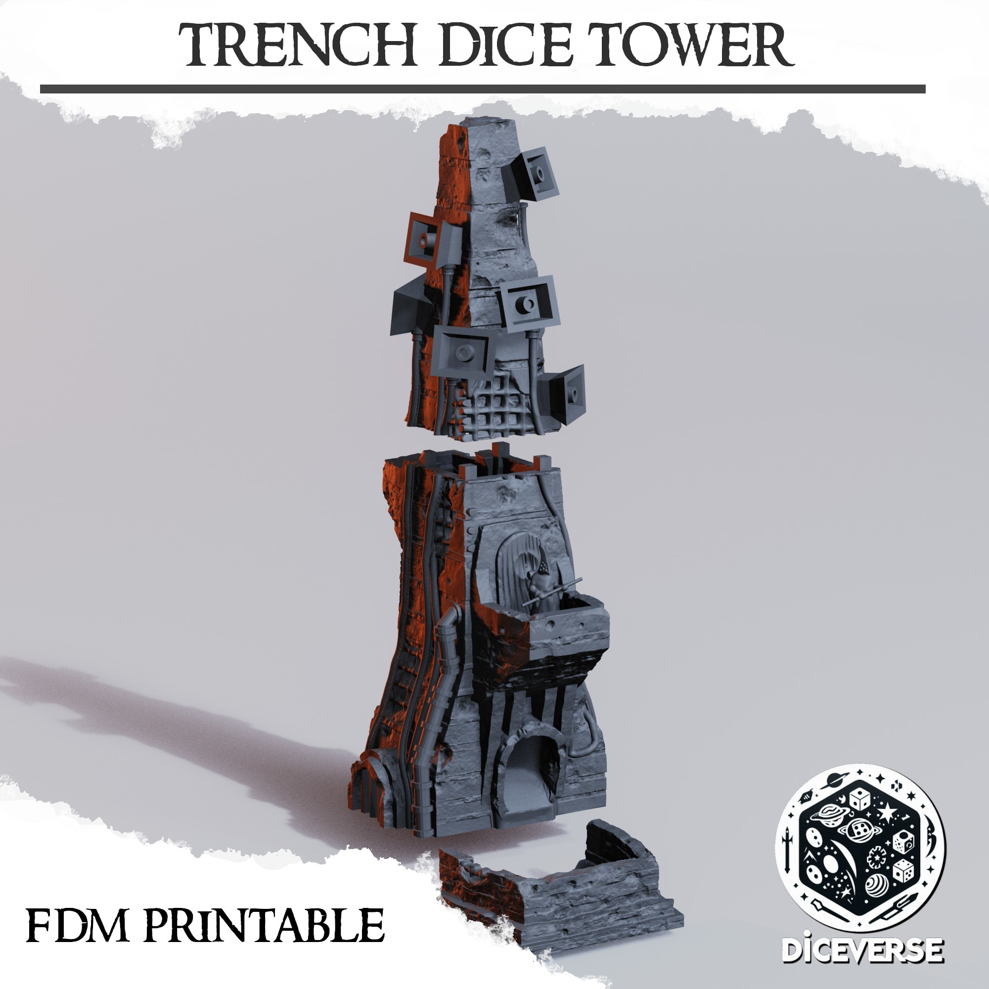 Trench Dice Tower - 3 Month Loyalty Reward - Image 3