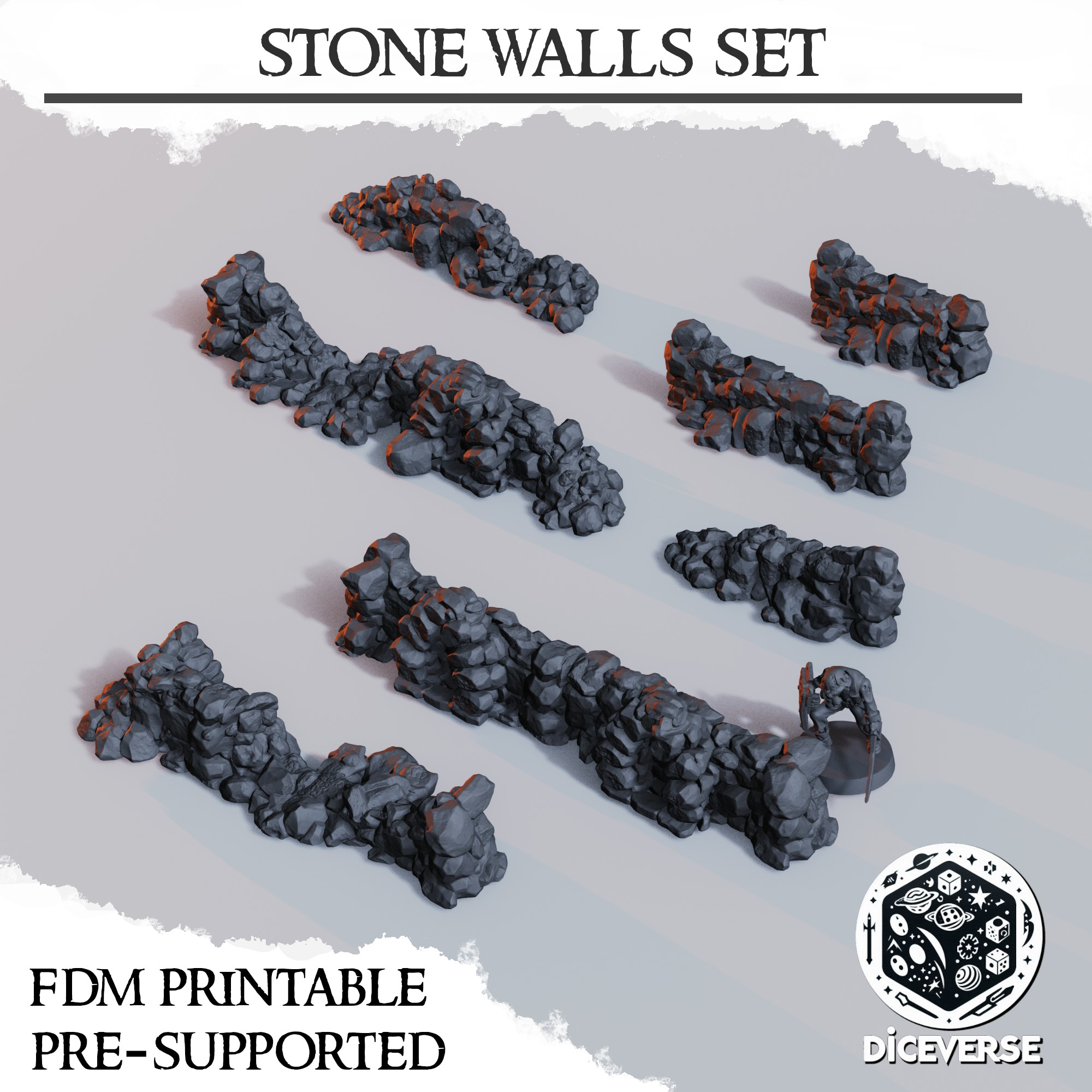 Stone Walls Set - Image 2