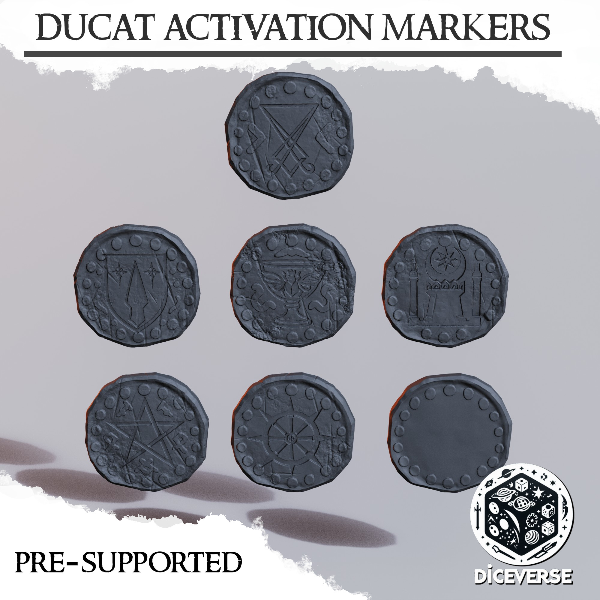 Trench Crusade Activation Marker Ducats