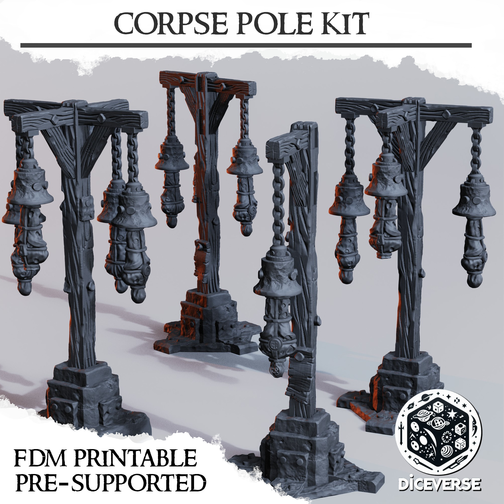 Trench Terrain: Corpse Pole Kit