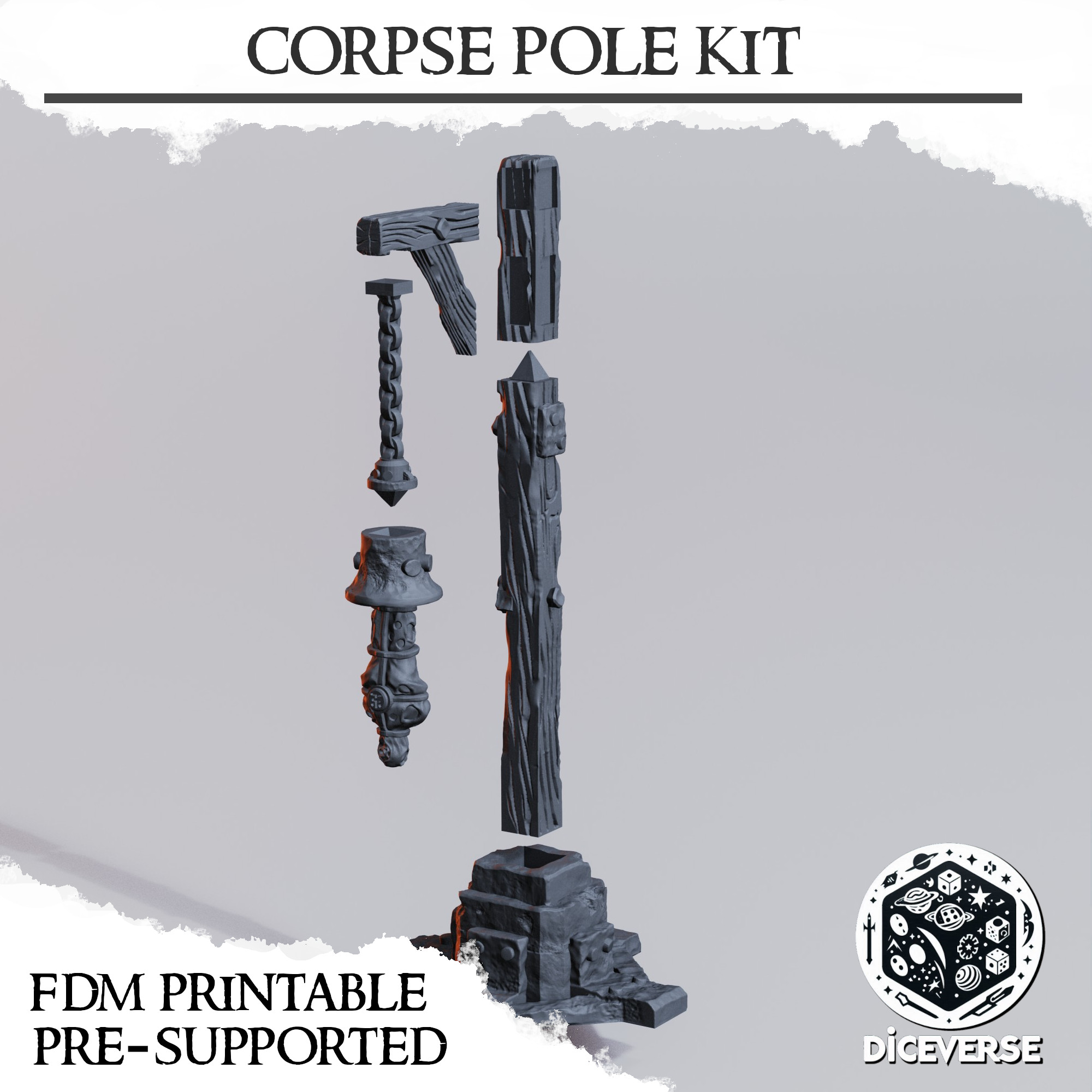 Trench Terrain: Corpse Pole Kit - Image 2
