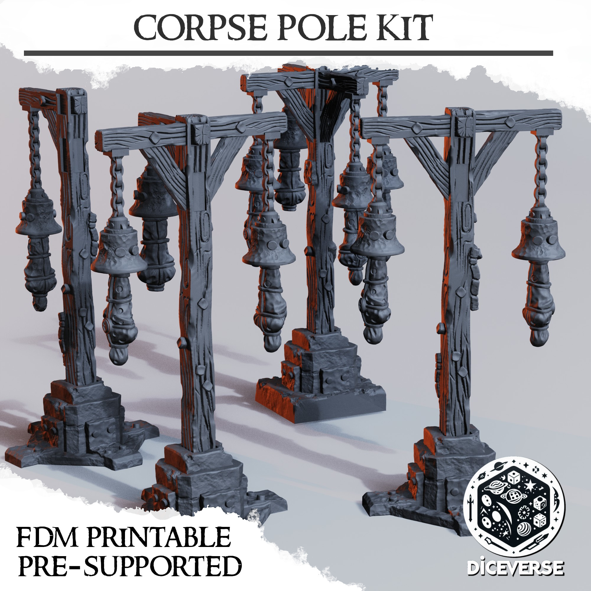 Trench Terrain: Corpse Pole Kit - Image 4