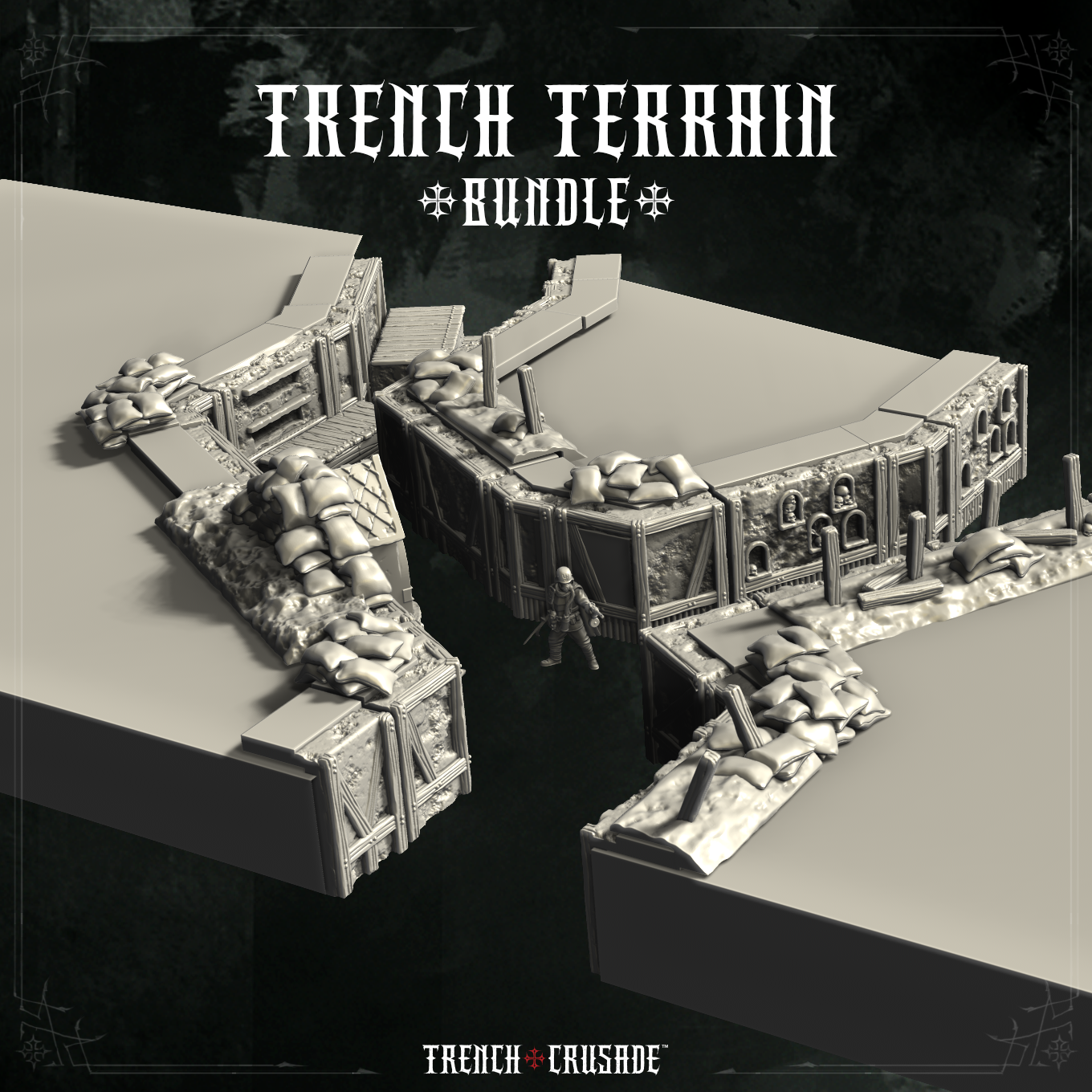 Trench terrain set - Trench Crusade