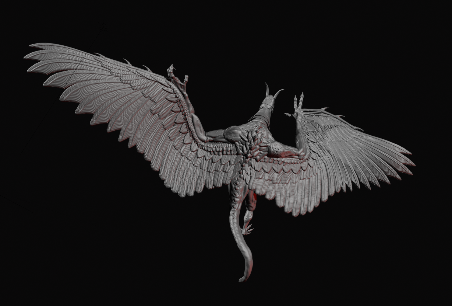 Takwin Dragon - Trench Crusade STL file - Image 3