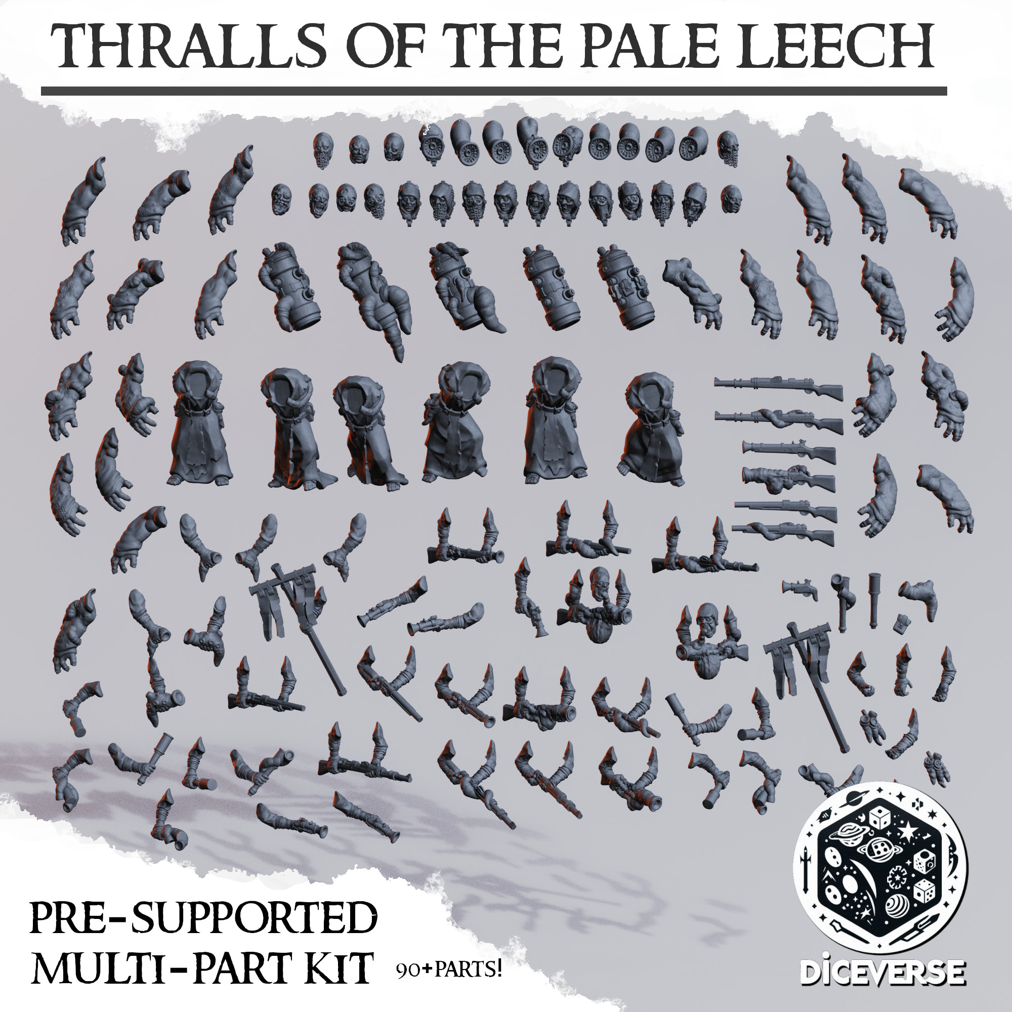 Thralls of the Pale Leech - Trench Crusade STL file - Image 2
