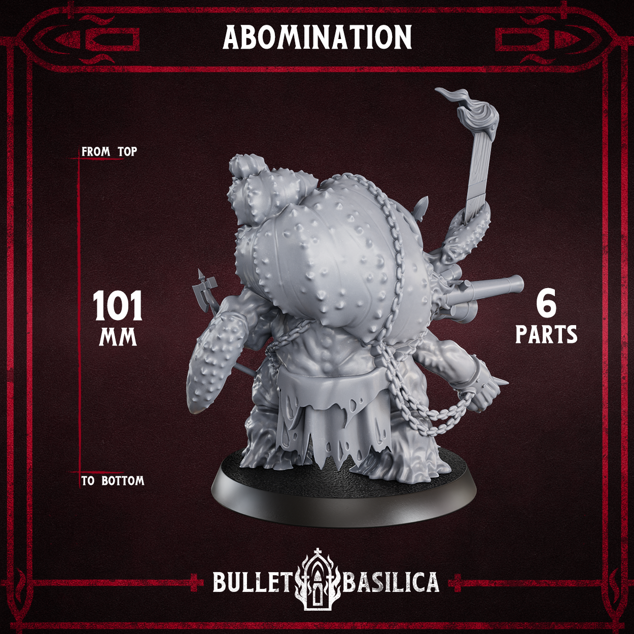 Abomination - Trench Crusade STL file - Image 2