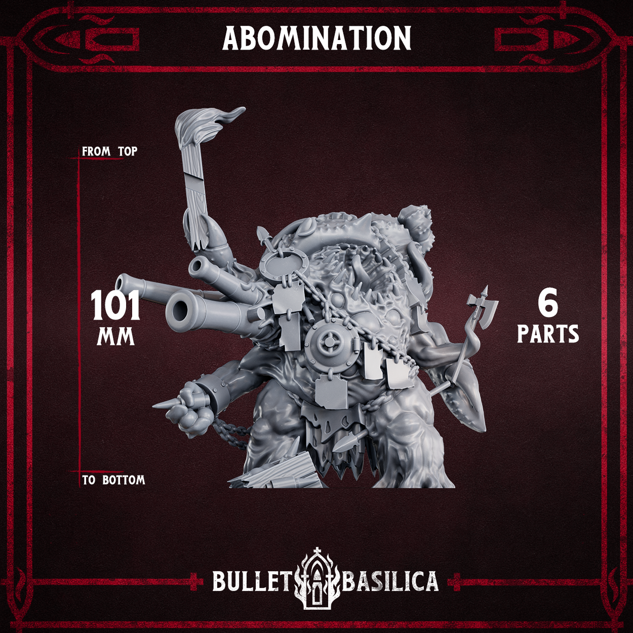 Abomination - Trench Crusade STL file - Image 3