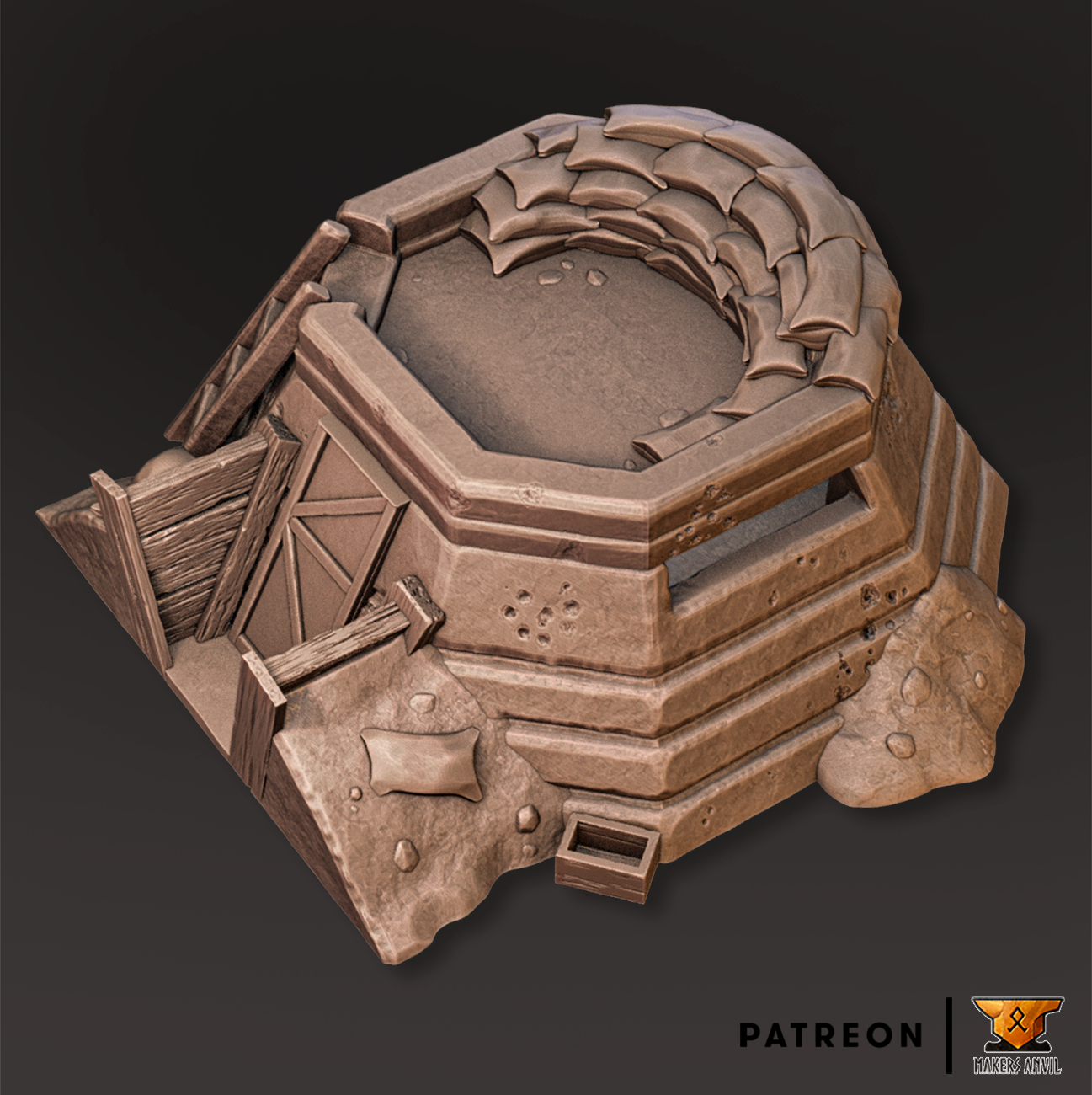 Trenched Battlefield - Bunker