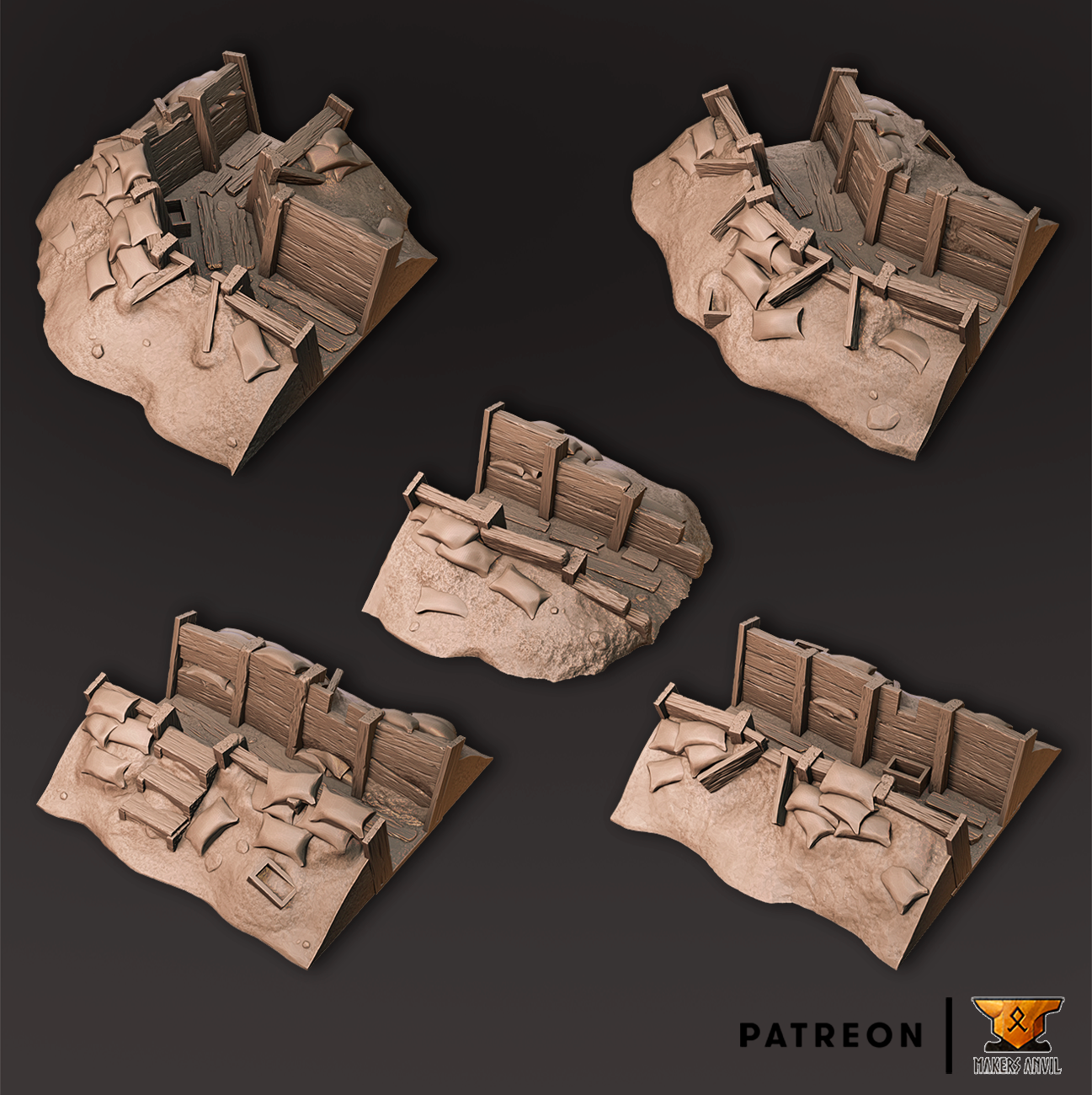 Trenched Battlefield - Advanced Trenches