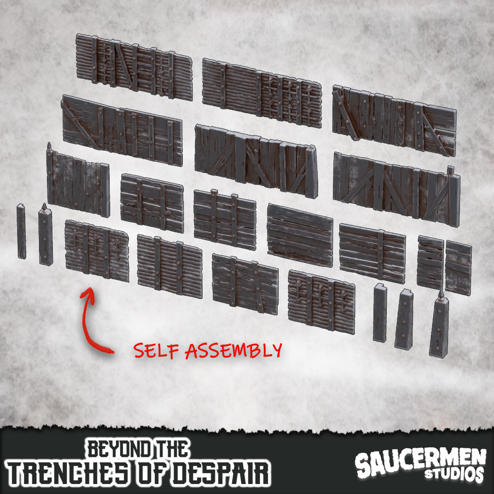 Beyond the Trenches of Despair: Trench Walls (Self-Assembly)