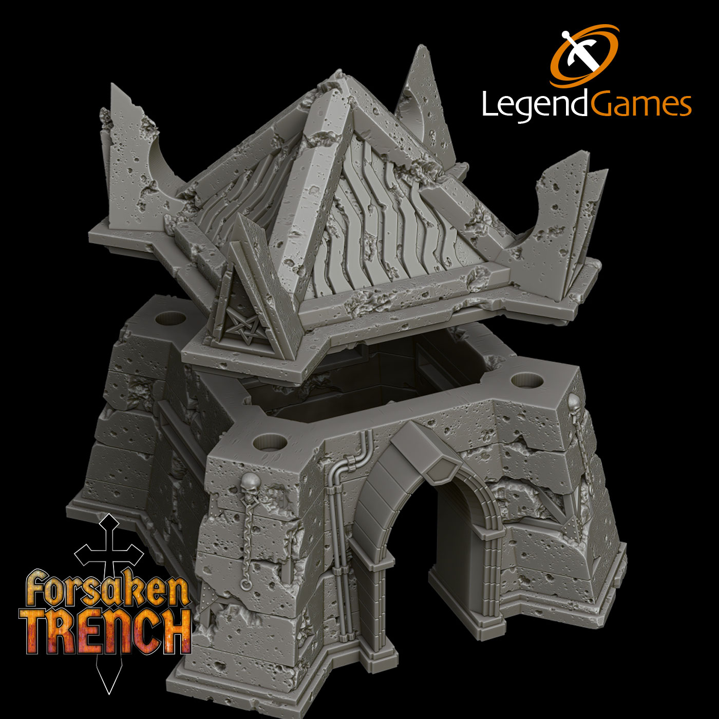 LegendGames Trench Crusade Modular Bunker - Image 4