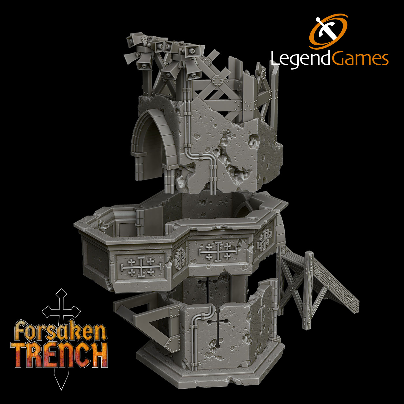 LegendGames Trench Pulpit for Trench Crusade - Image 4