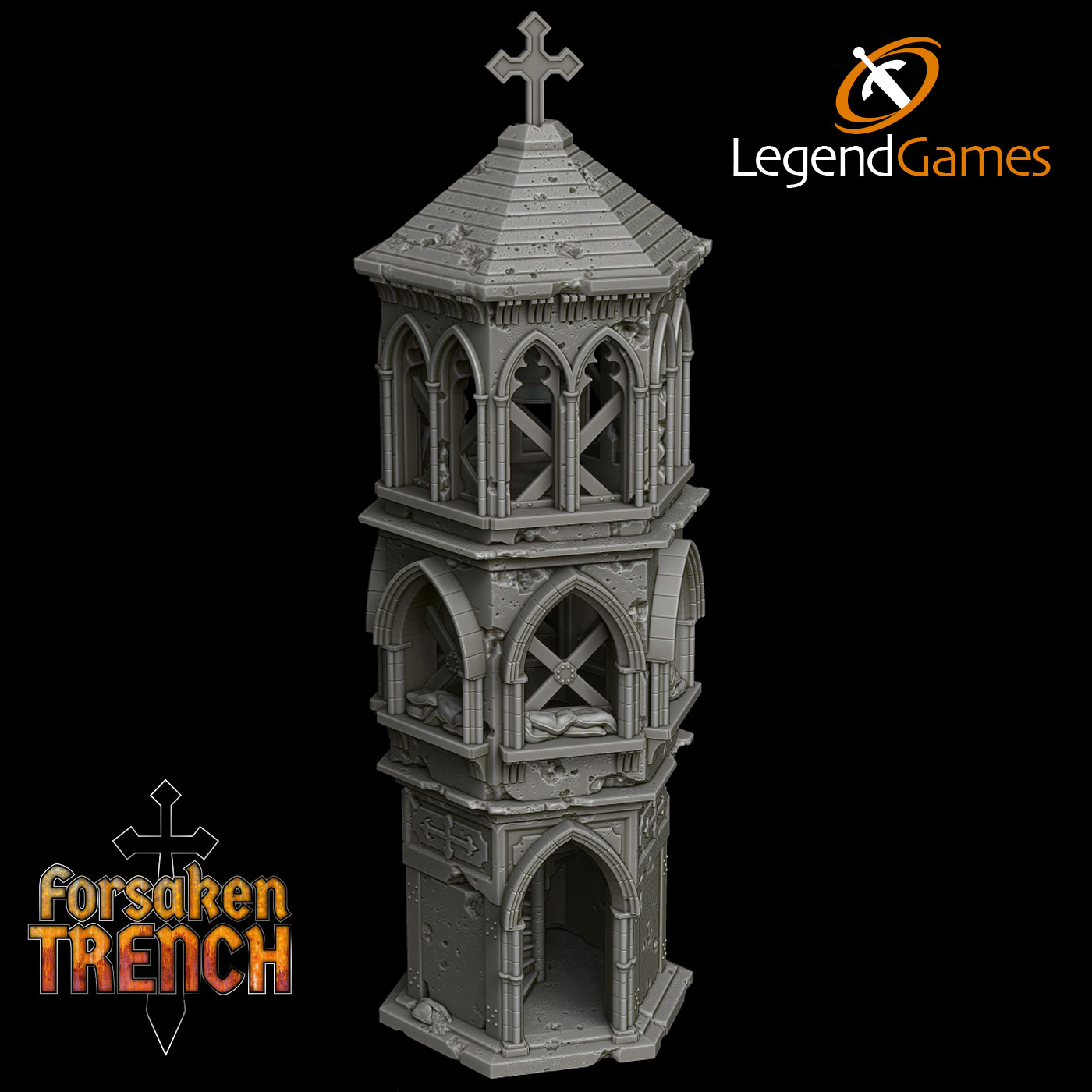LegendGames Battlefield Bell Tower for Trench Crusade