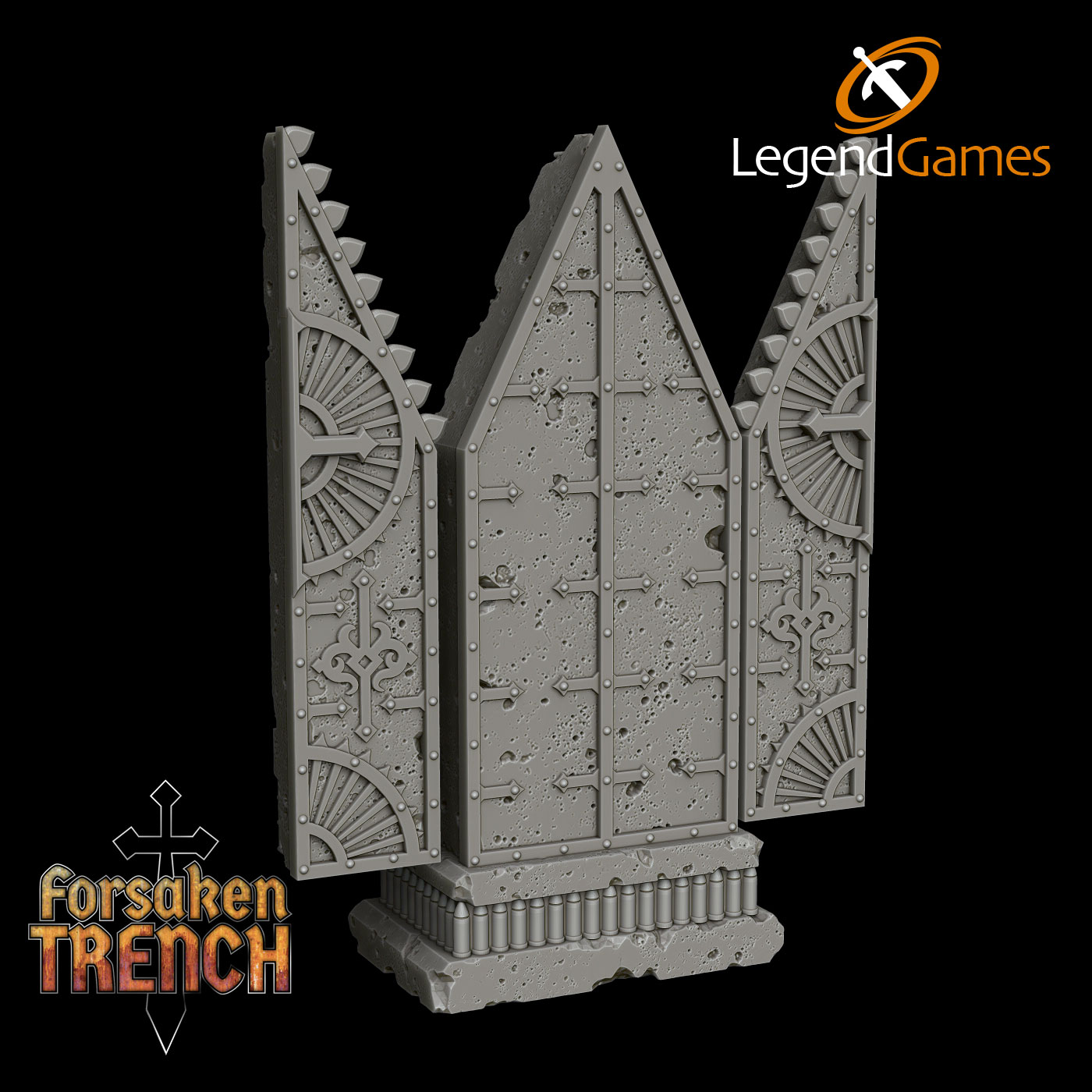 LegendGames Trench Crusade Battlefield Shrine Triptych - Image 2