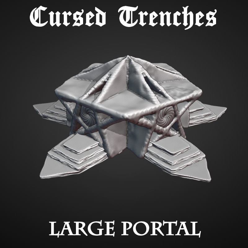 Cursed Trenches: Large Demonic Portal