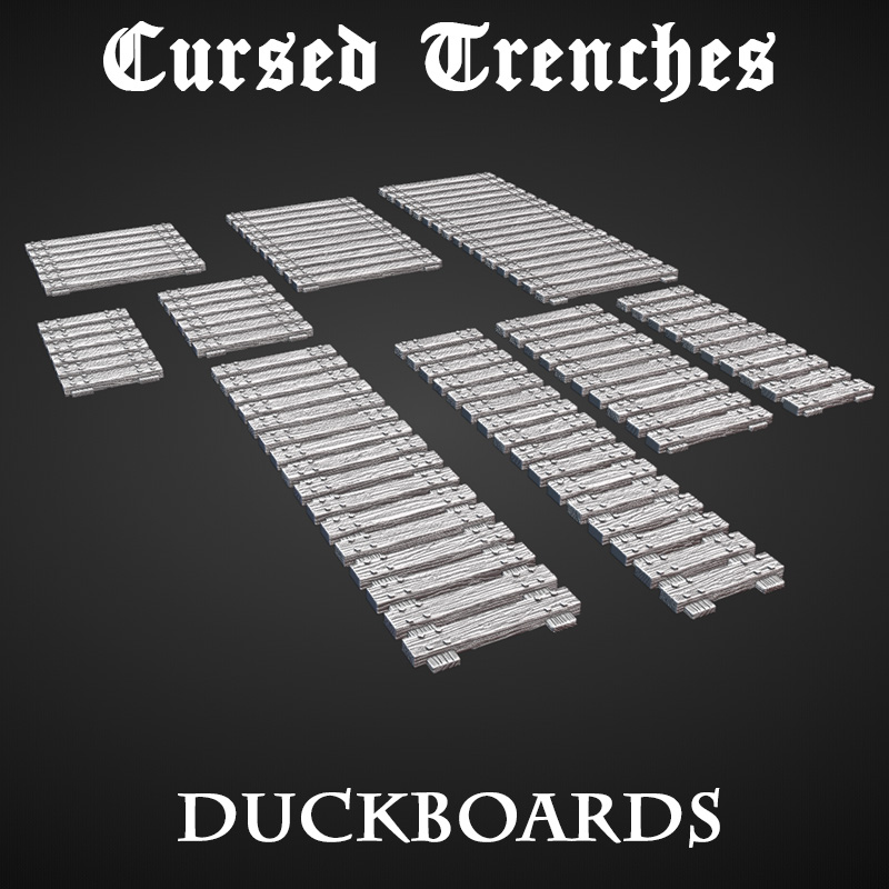 Cursed Trenches: Duckboards & Divider Walls