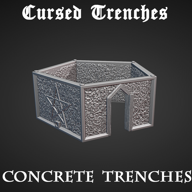 Cursed Trenches: Concrete Trenches