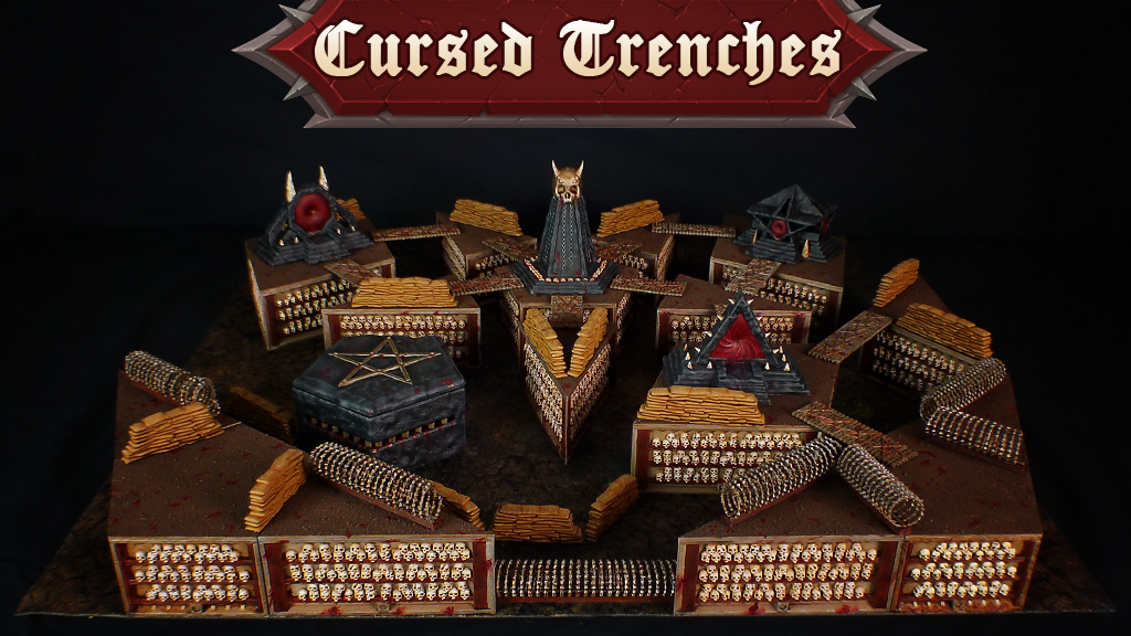 Cursed Trenches: 3D Printable hellscapes