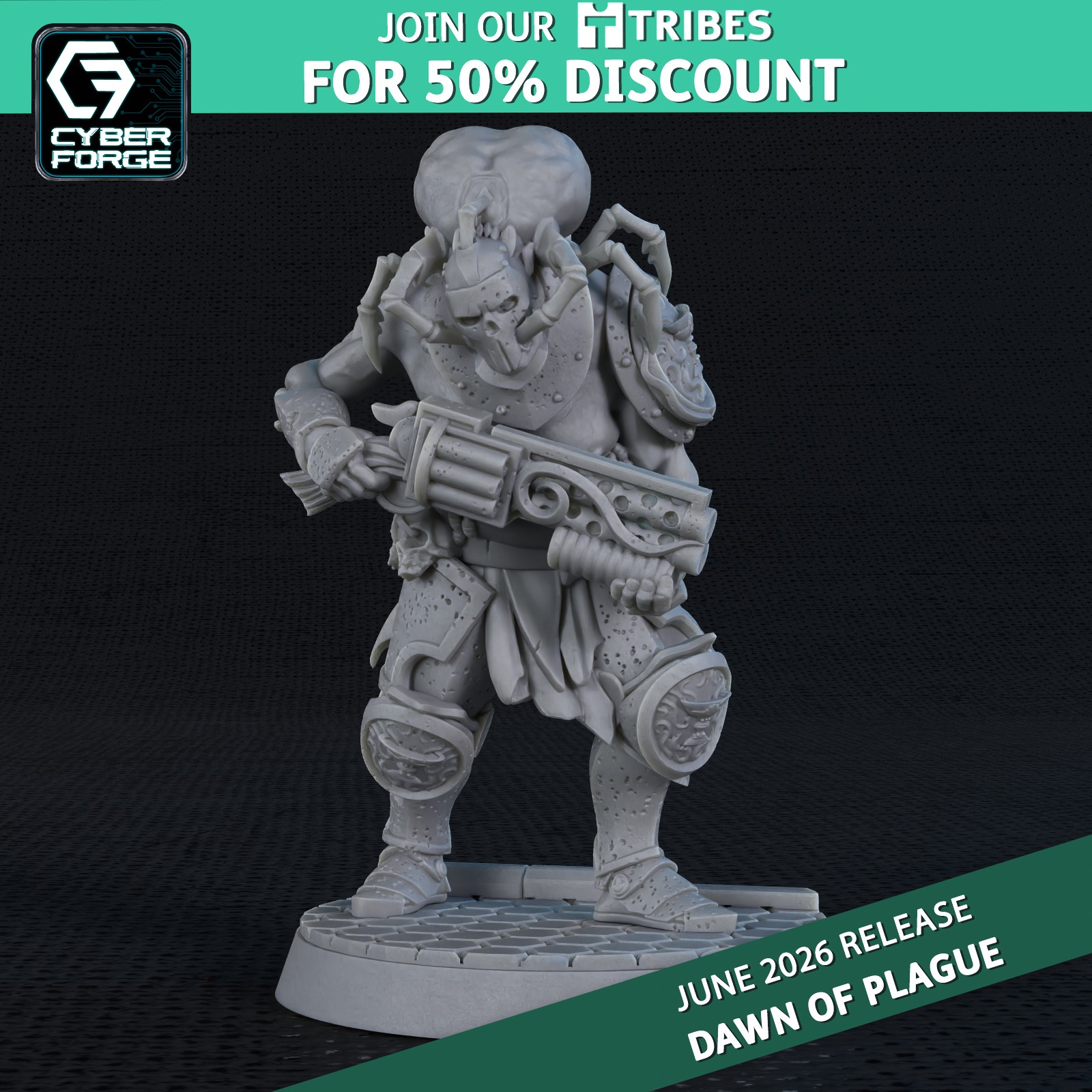 Plague Guard - Dawn of Plague by Titan Forge Miniatures - Image 2