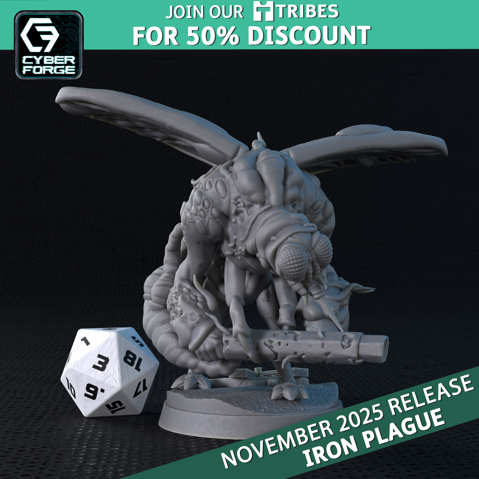 Harbingers of Plague - Iron Plague by Titan Forge Miniatures - Image 2