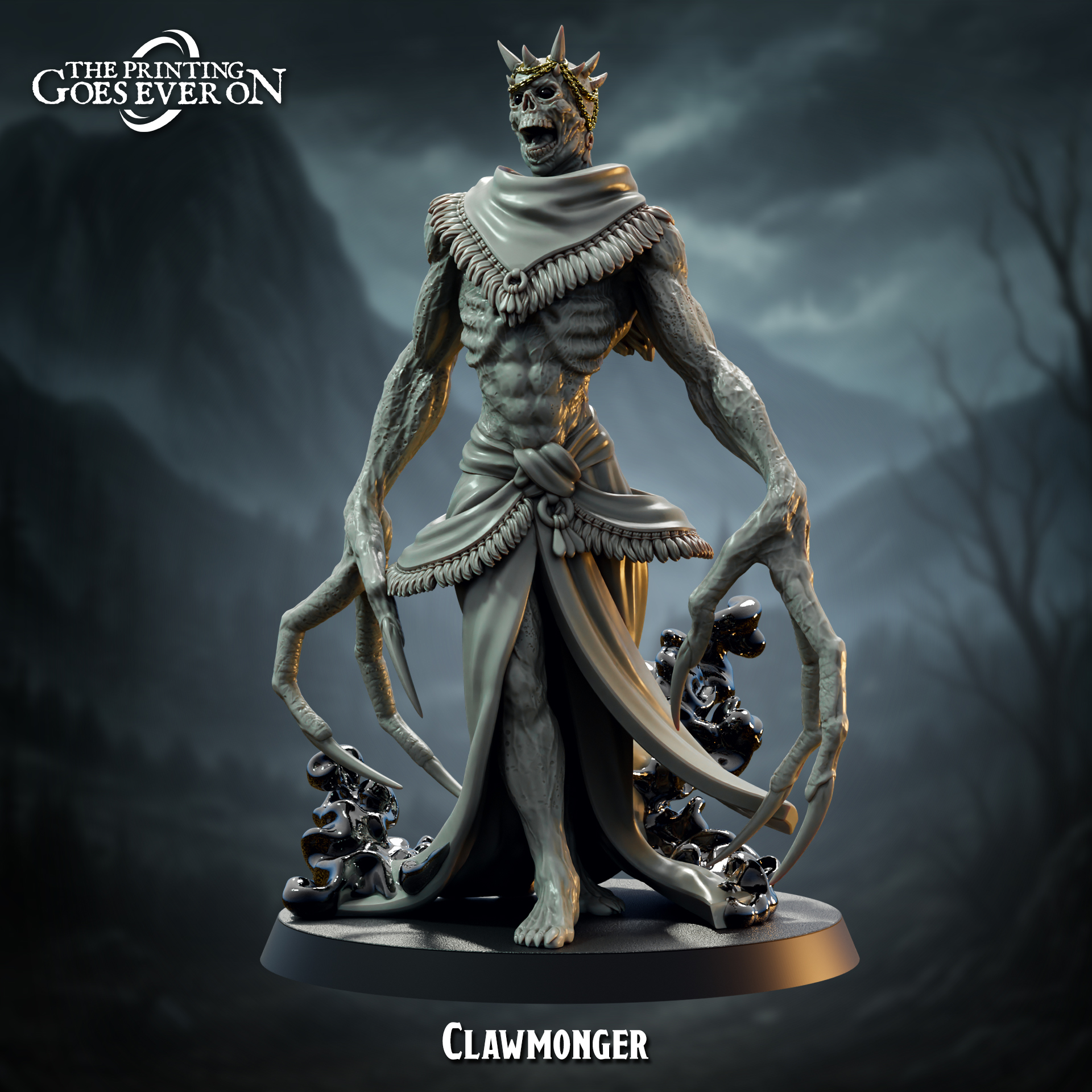 Clawmonger by The Printing Goes Ever On, is a proxy for Goetic Warlock, in Court of the Seven Headed Serpent, Heretic Legion.