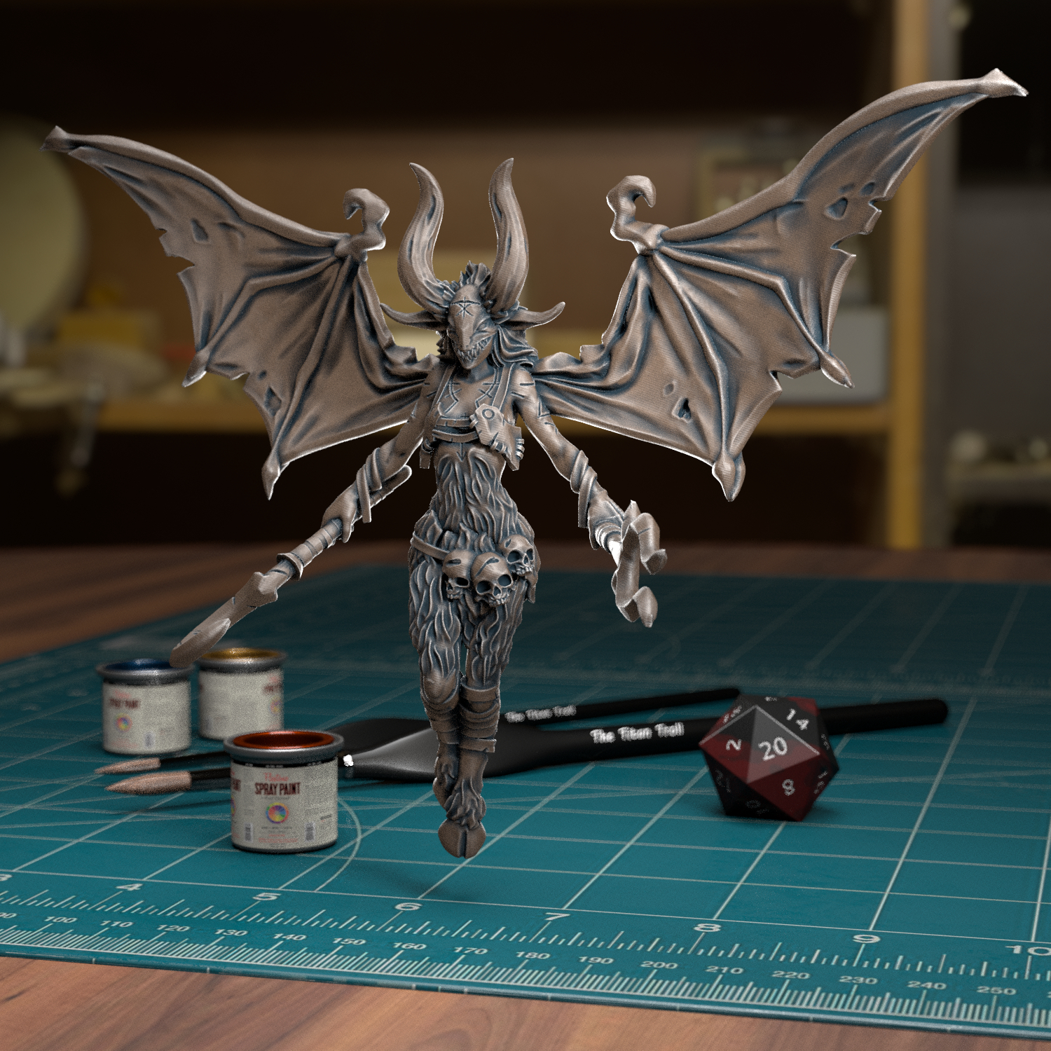 Flying Witch by TytanTrollMiniatures - Image 5