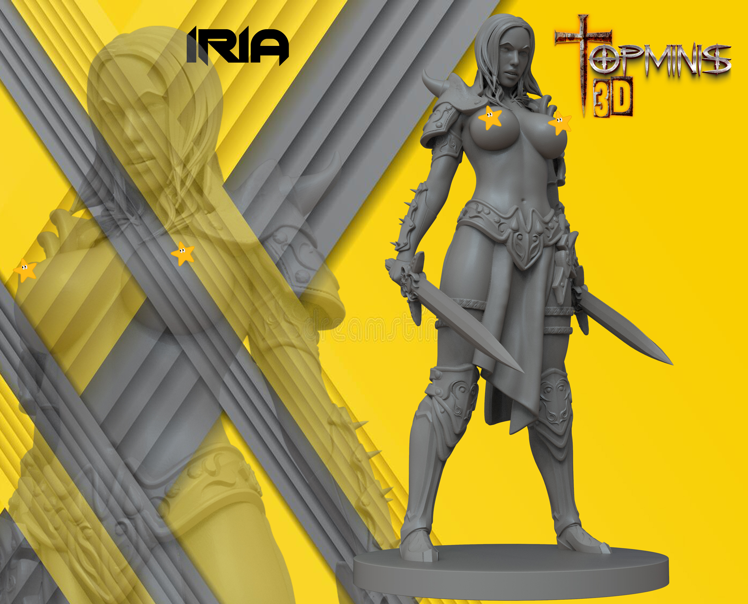 GUERRERAS T 4, NUDE WARRIORS by TOPMINIS3D - Image 4