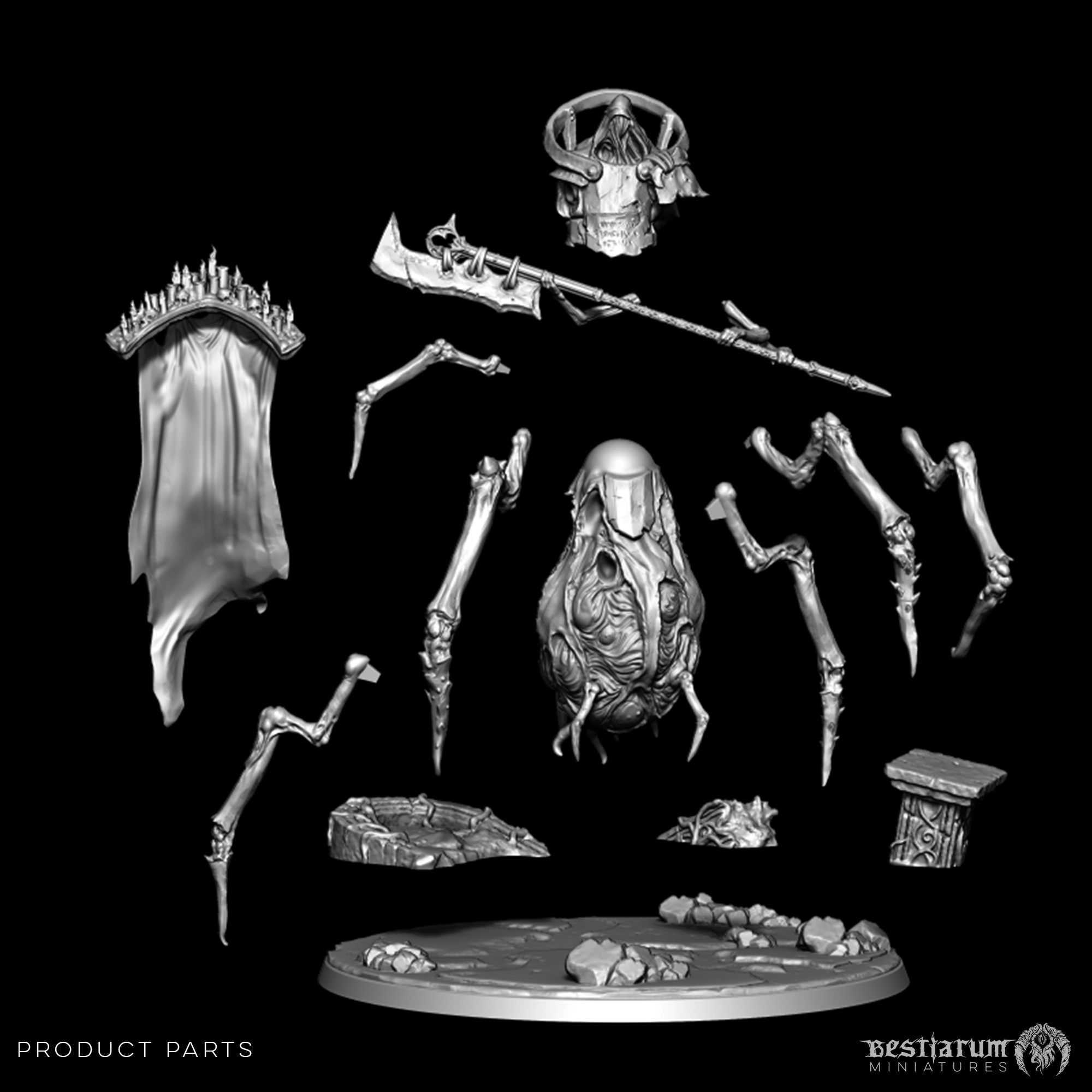 The Symbiarch | Church of the Acarid | Parasites by Bestiarum Miniatures - Image 3