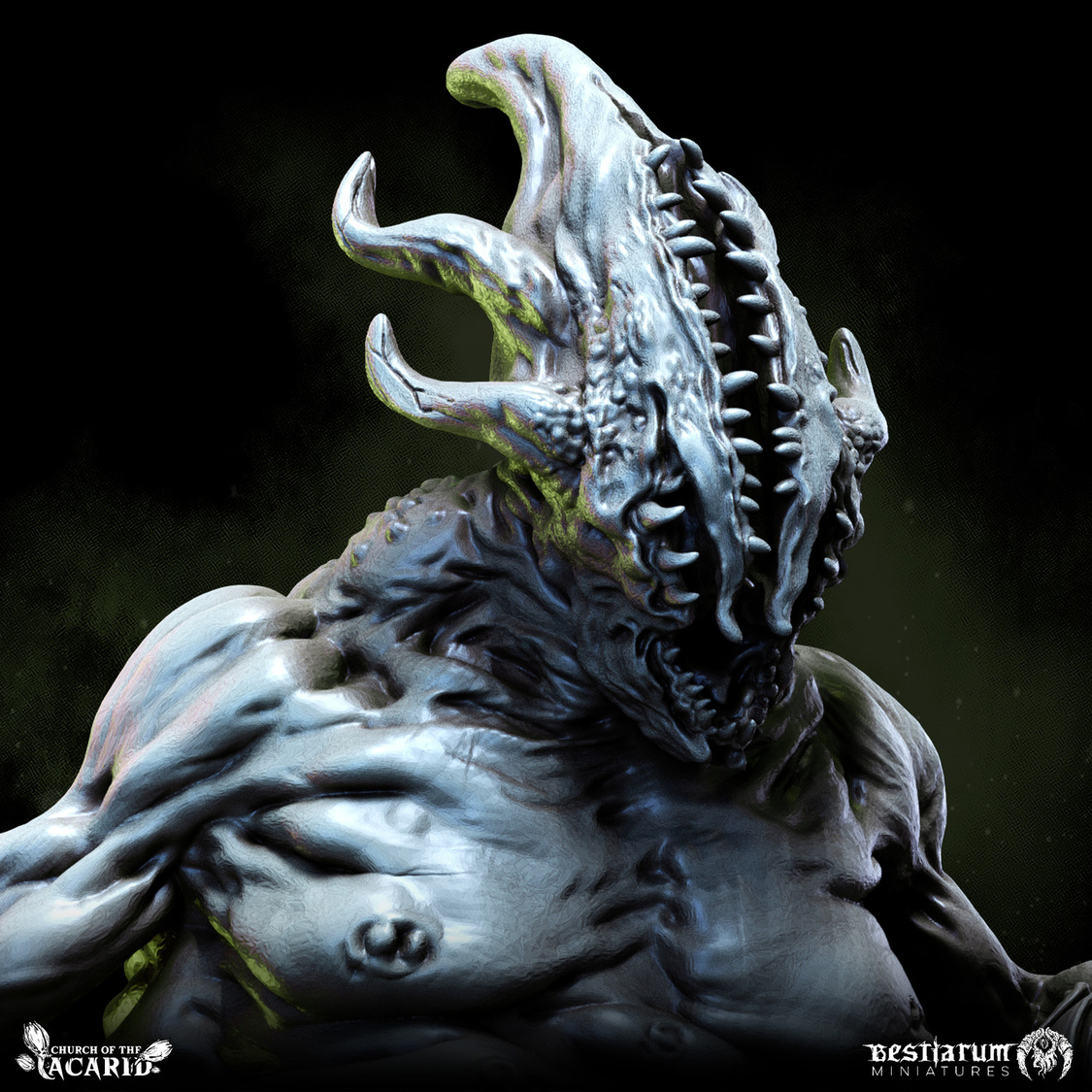 Acarid Broodmare - Church of the Acarid by Bestiarum Miniatures - Image 2