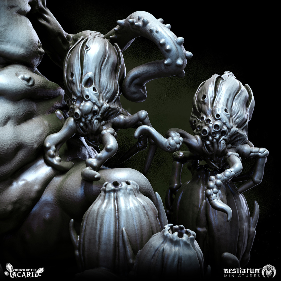Acarid Broodmare - Church of the Acarid by Bestiarum Miniatures - Image 3