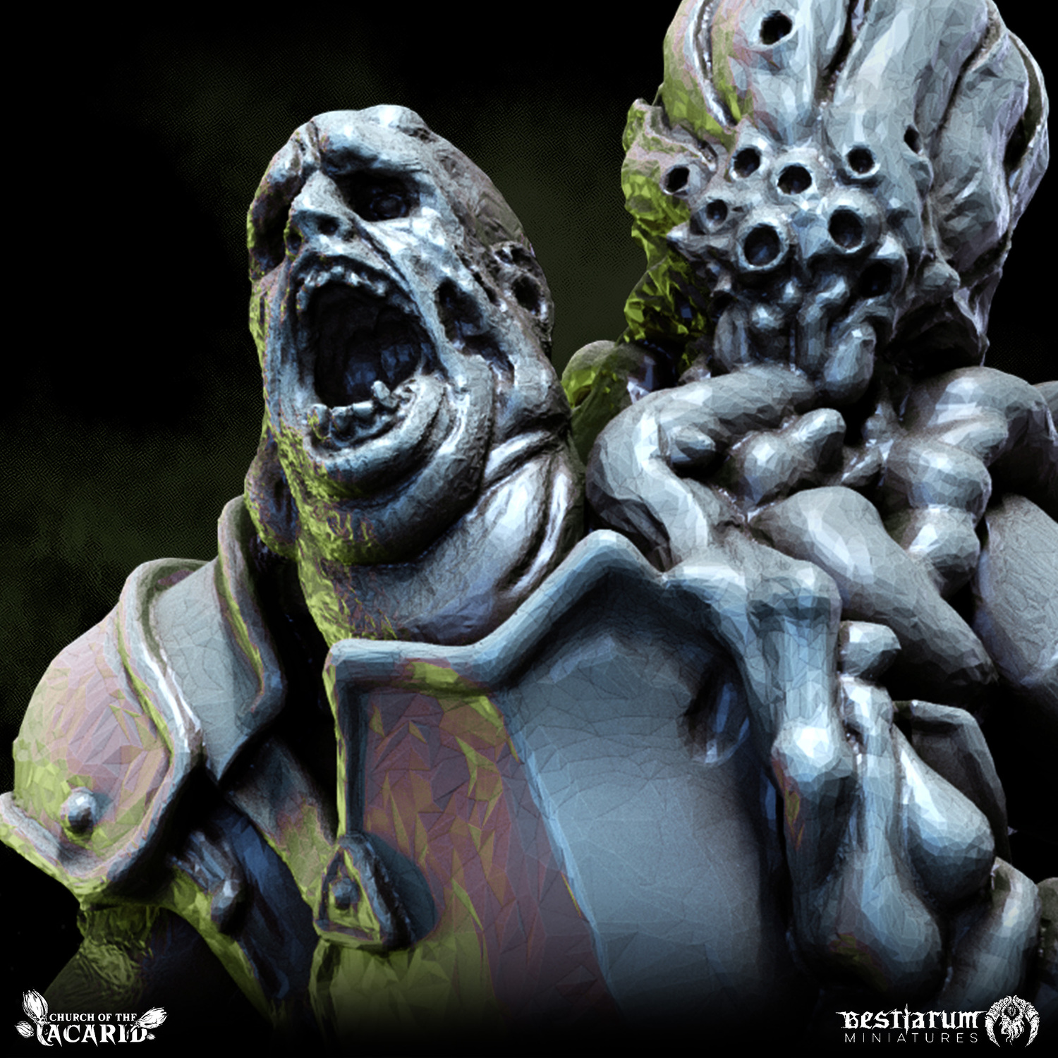 Infested Warriors - Church of the Acarid by Bestiarum Miniatures - Image 4