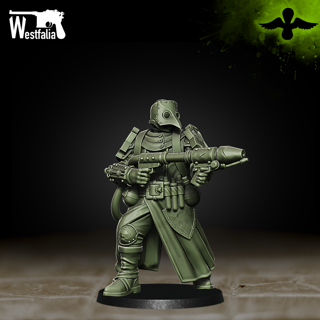 Plague Squad - Yeomen - Trench Crusade STL file - Image 3