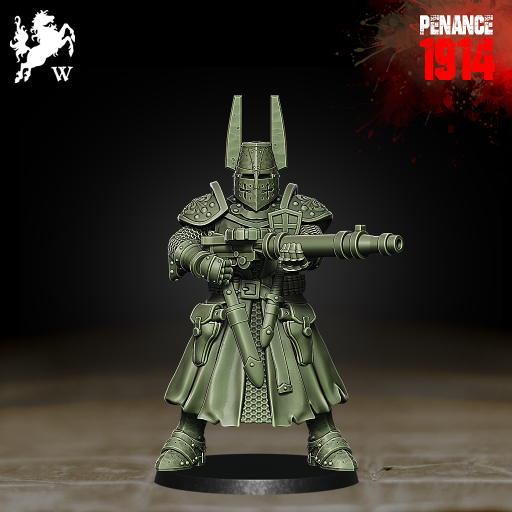 Mercenaries - Nomansland Crusaders - Trench Crusade STL file - Image 12