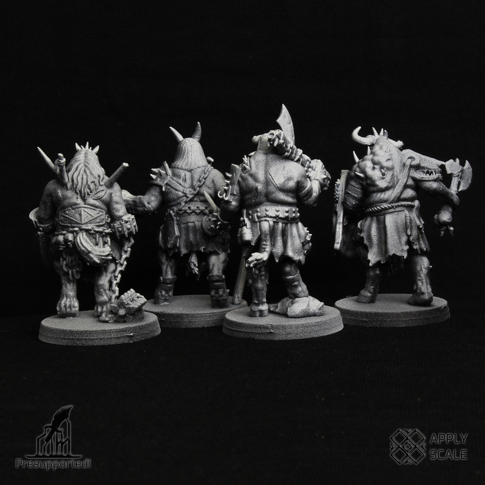 The Court - Yoke Fiends Demon Warriors - Trench Crusade STL file - Image 3