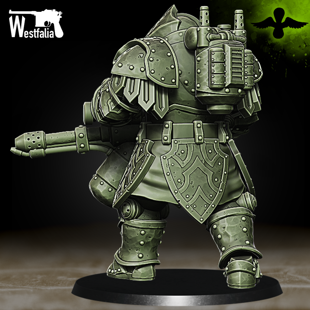 Plague Squad - Heavy Docs - Trench Crusade STL file - Image 6