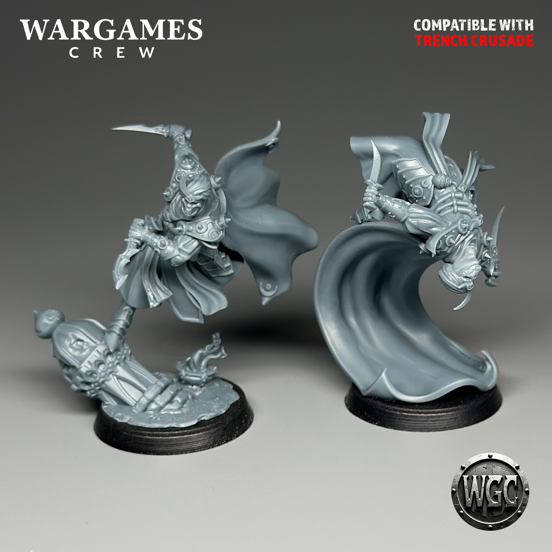 Murideen Assasin Shadeblades x2 - Trench Crusade STL file - Image 6