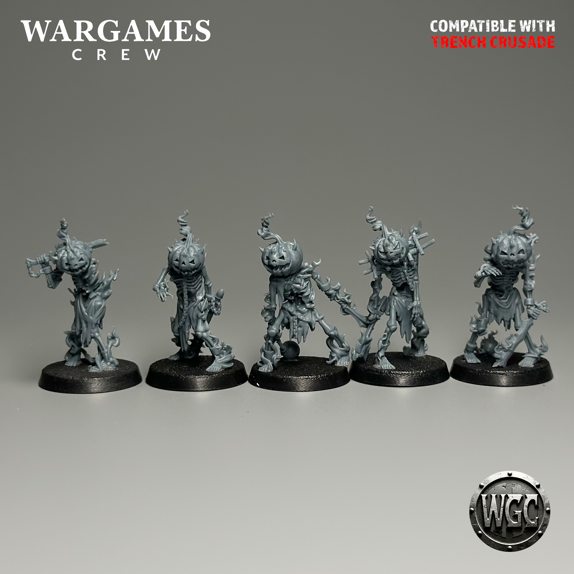 The Hollowed Pumpkinheads - Trench Crusade STL file - Image 5