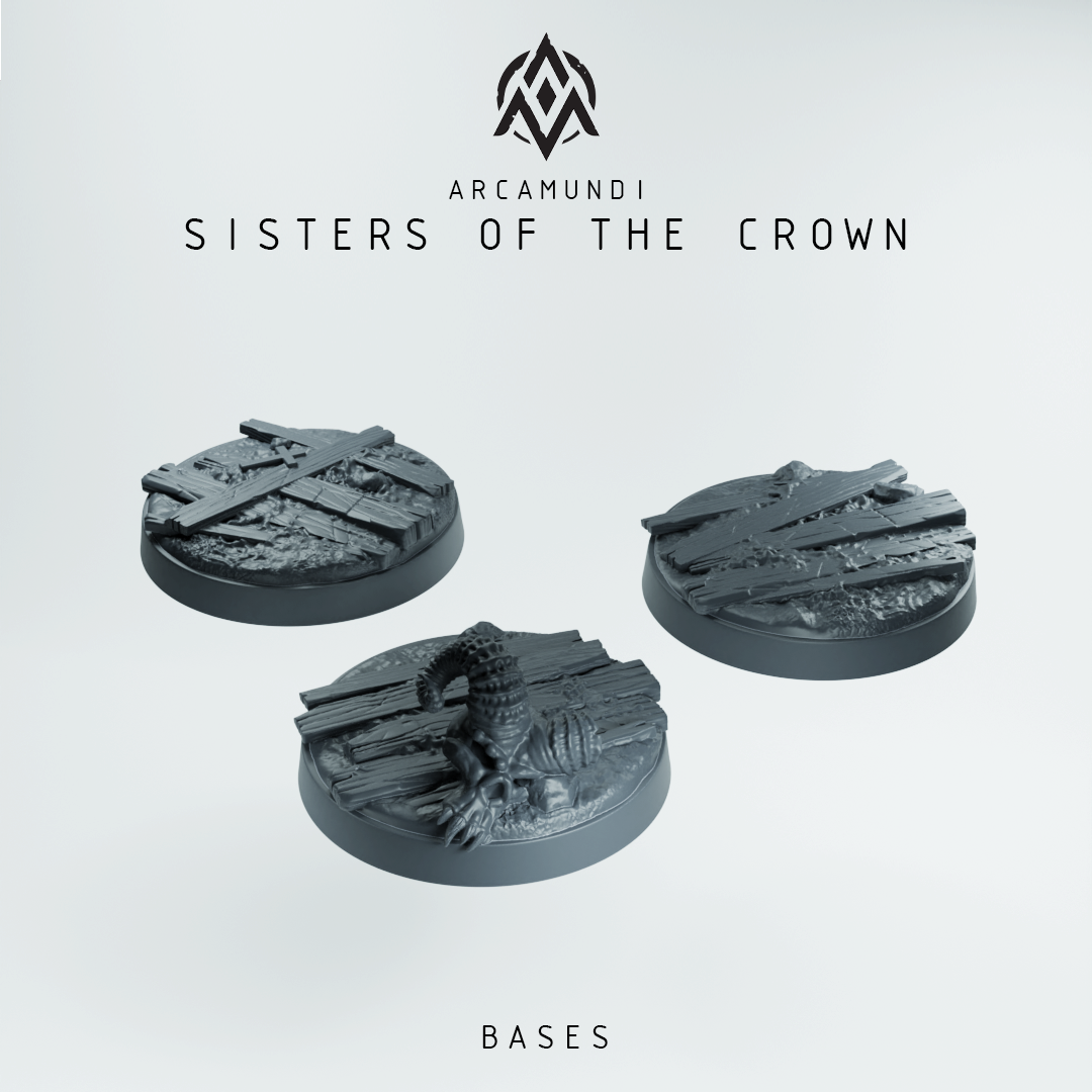 Sisters of the Crown - Armored nun building kit - Trench Crusade STL file - Image 7