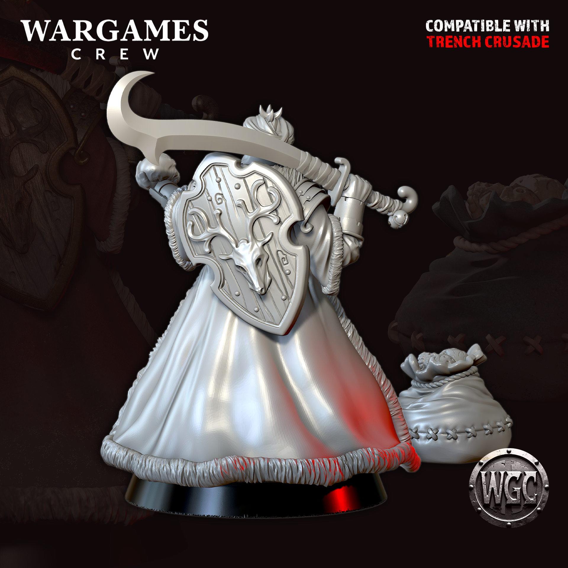 Mamluk Yuletide Sentinel - Trench Crusade STL file - Image 4