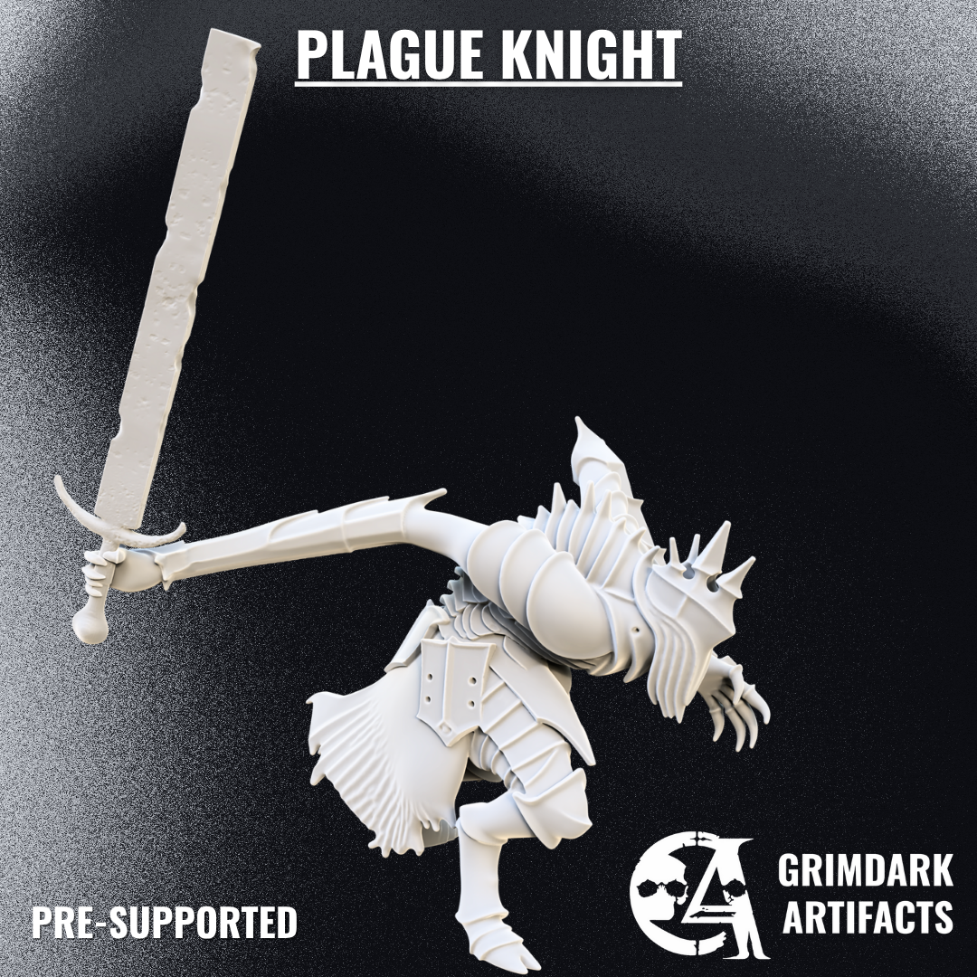 Plague Knight - Trench Crusade STL file for Plague Knight