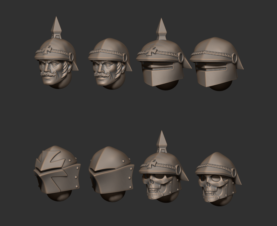 Mechanical Soldiers 2.0. (Sword) - Trench Crusade STL file - Image 5