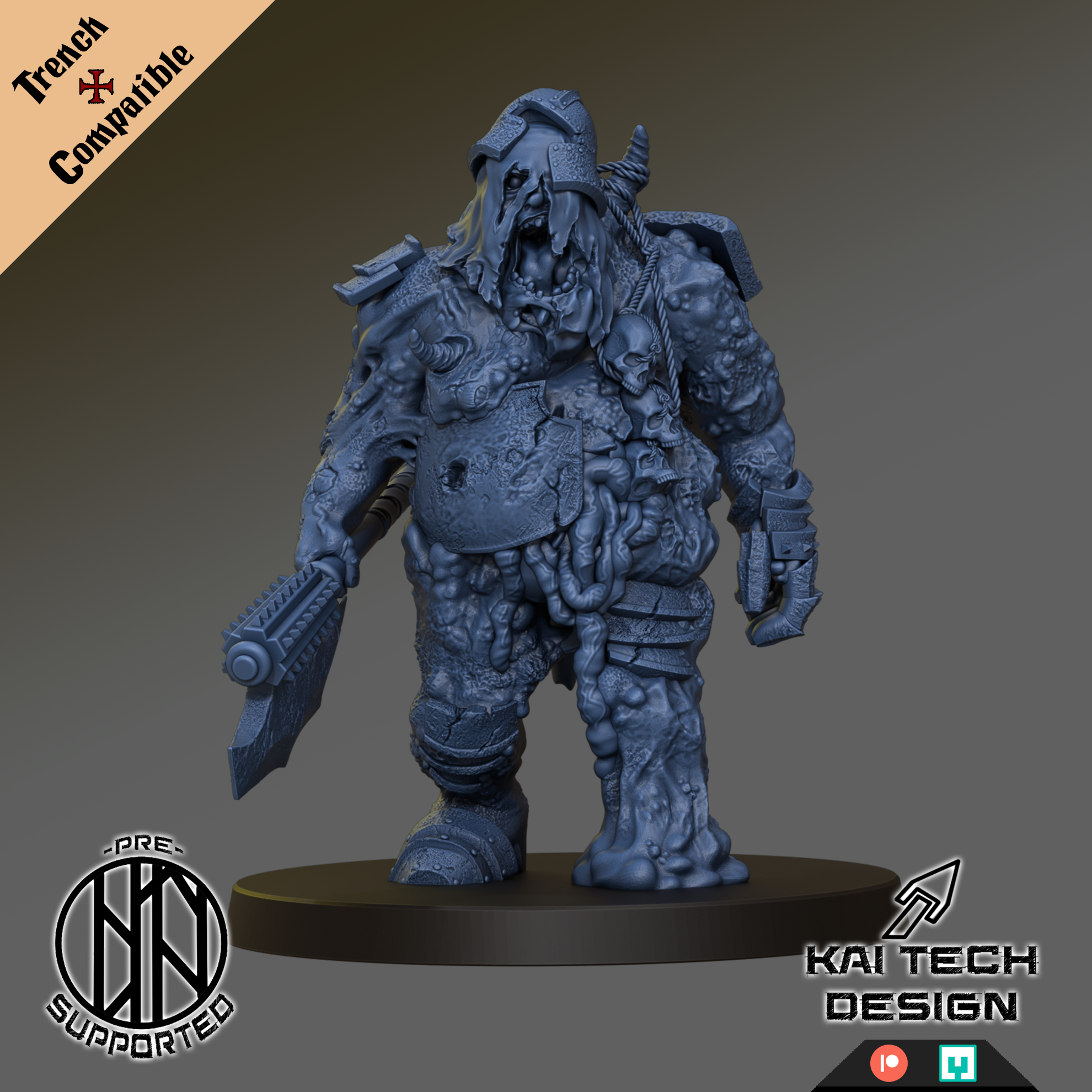 Grail - Sin Eater - Trench Crusade STL file for Sin Eater