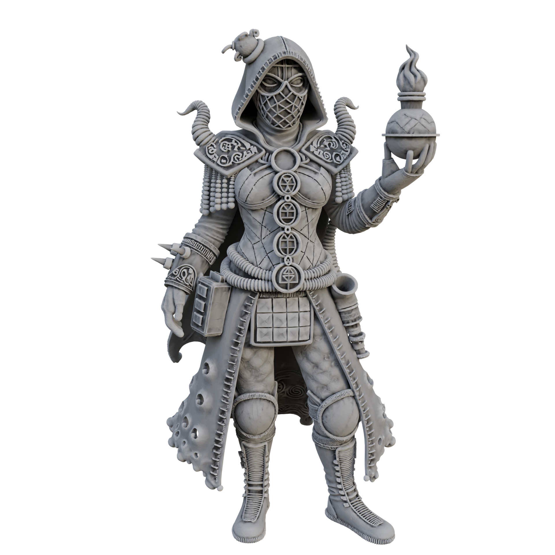 Iron Trench Alchemist - Trench Crusade STL file - Image 2