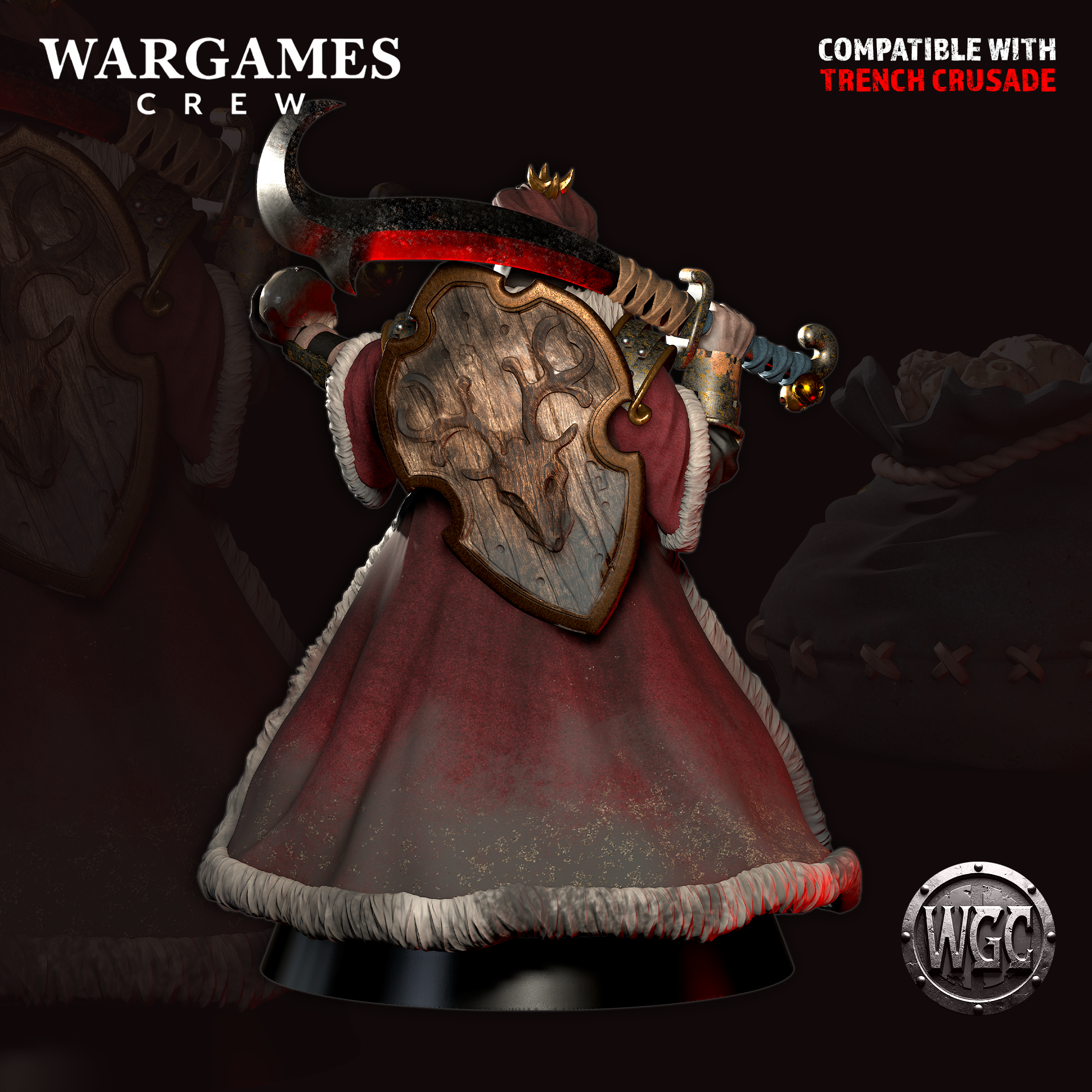 Mamluk Yuletide Sentinel - Trench Crusade STL file - Image 2