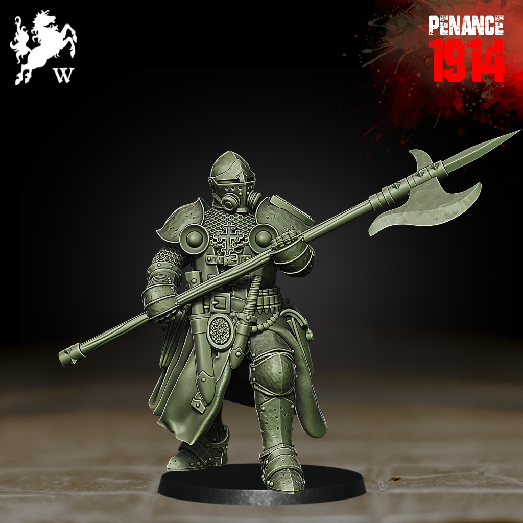 Mercenaries - Nomansland Crusaders - Trench Crusade STL file - Image 6